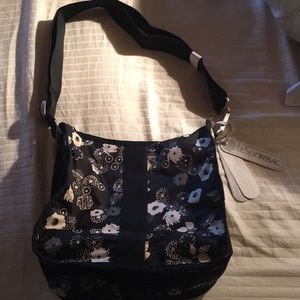 Lesportsac Weekender Hobo Autumn Floral Black